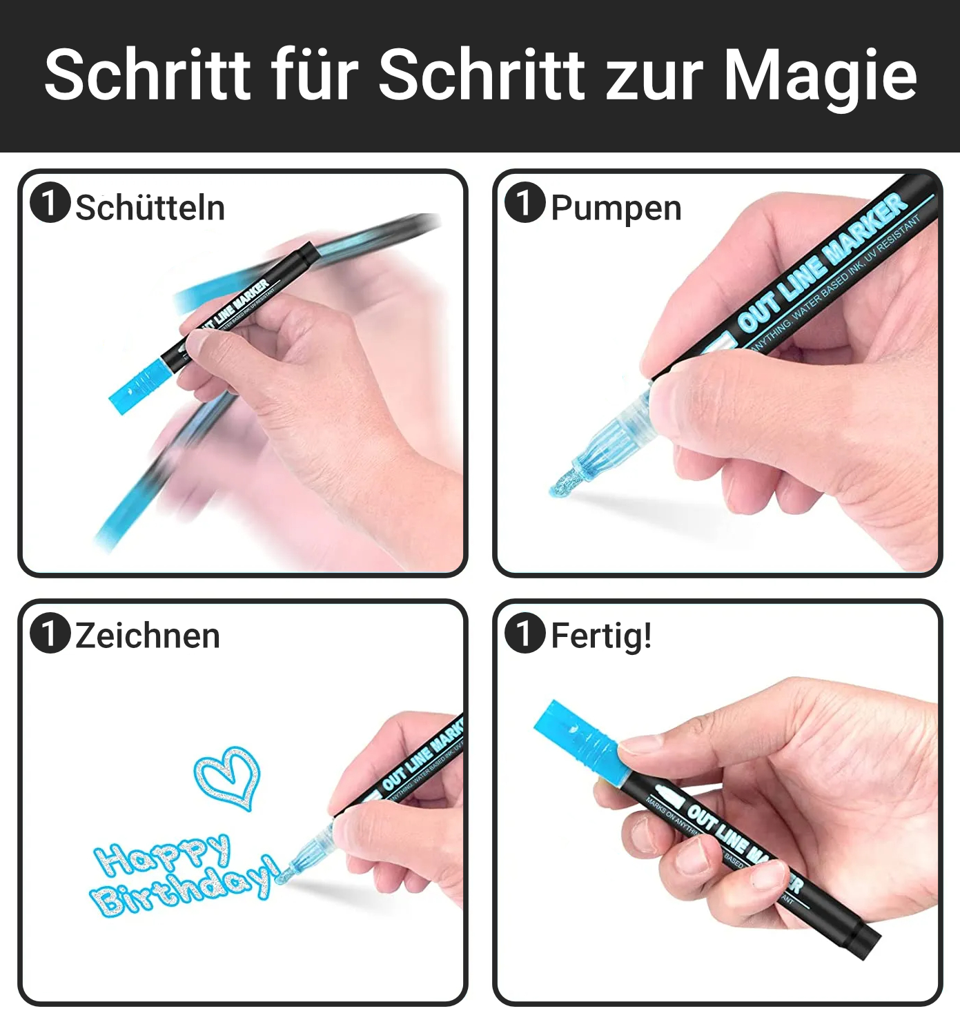 Magic Marker l Outline Art Stift