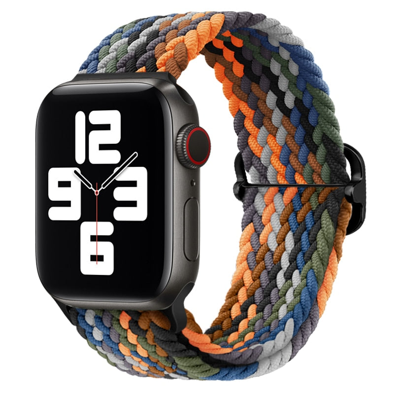 AppleWatch Armband geflochten, verstellbar