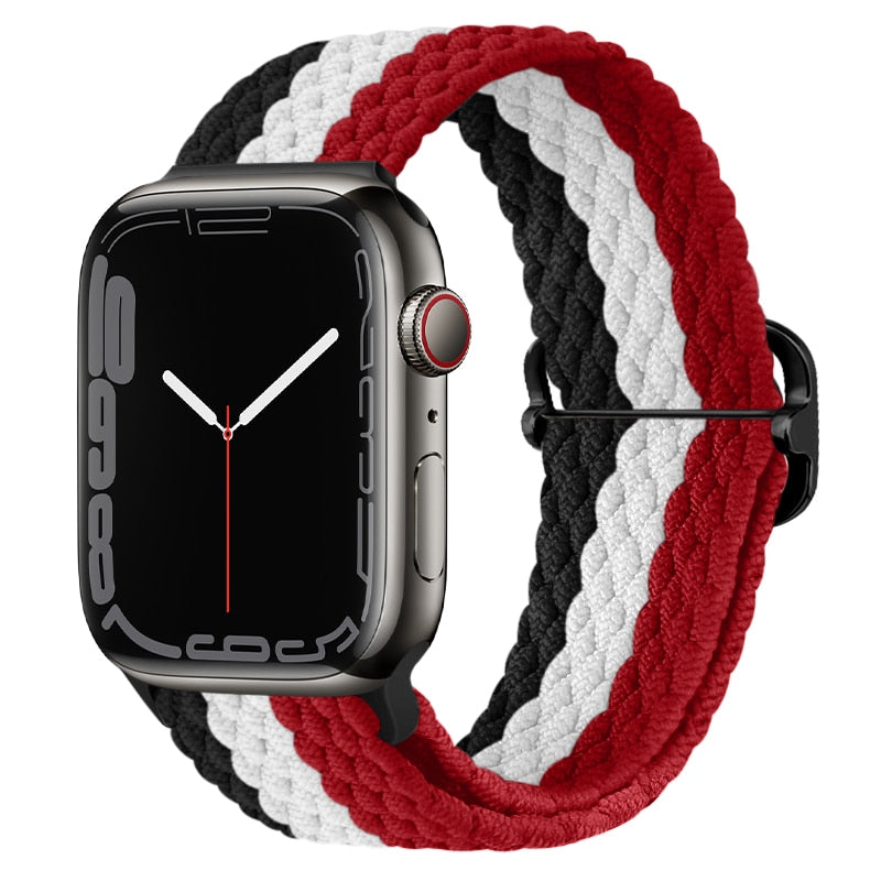 AppleWatch Armband geflochten, verstellbar